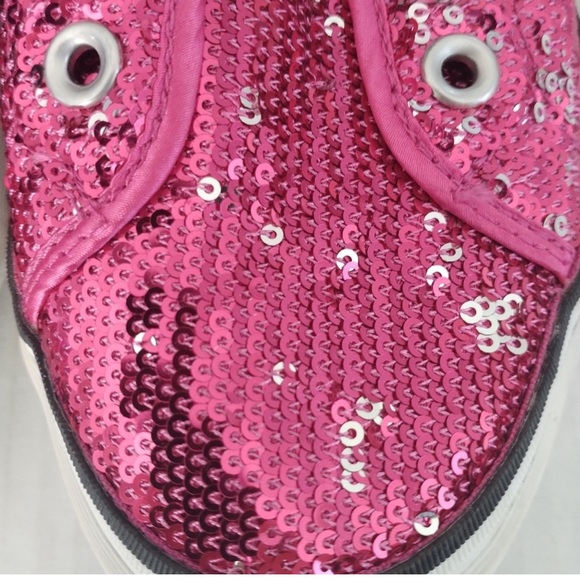Converse One Star Pink Sequins Sneakers - Picture 3 of 11
